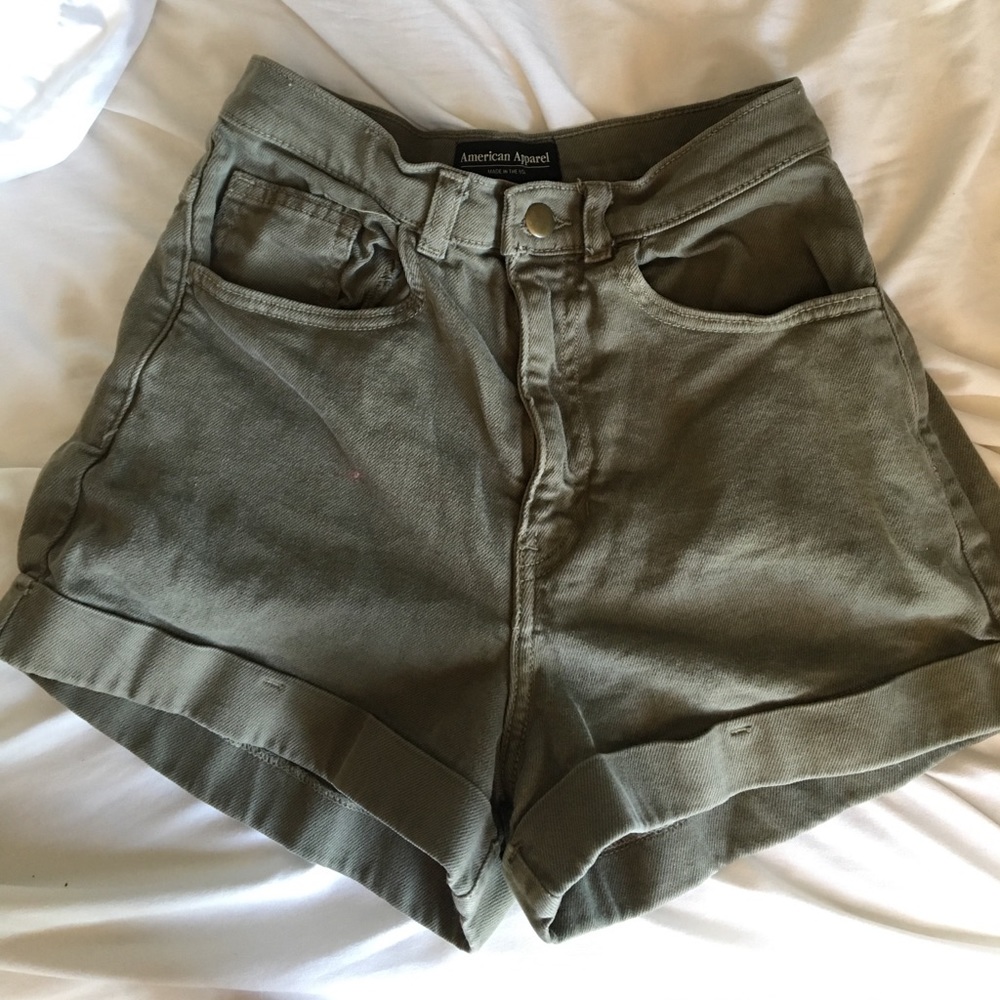 American Apparel High Waisted Shorts ***SOLD***