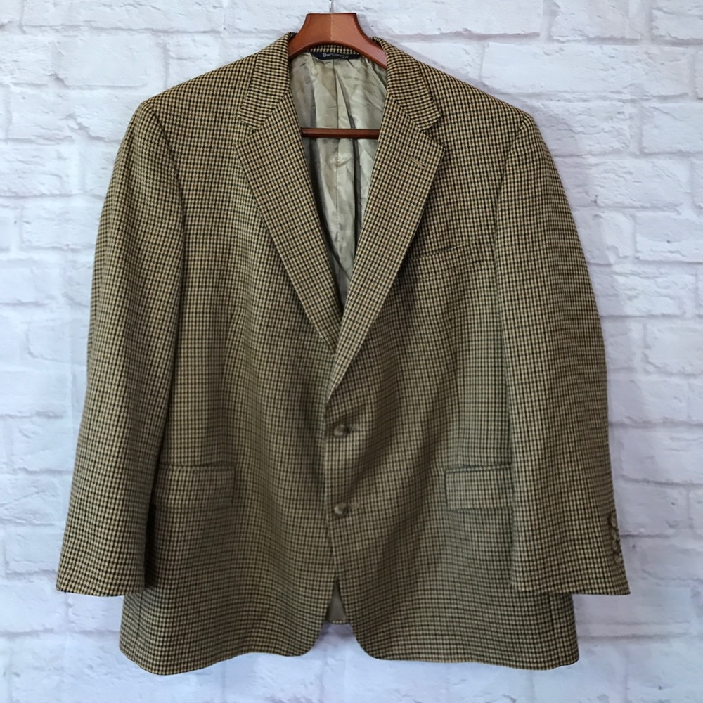 Burberrys men's blazer houndstooth