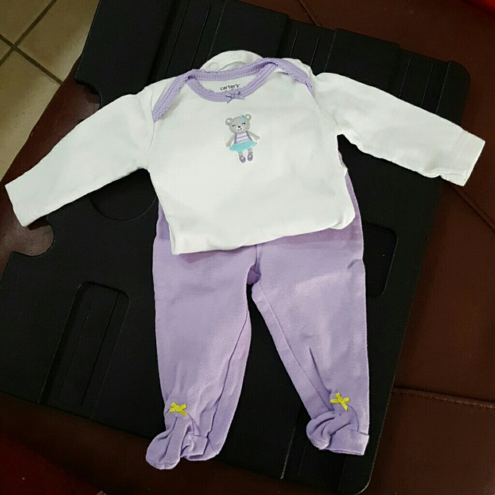 2 piece set and 2 footed pajama bundle
