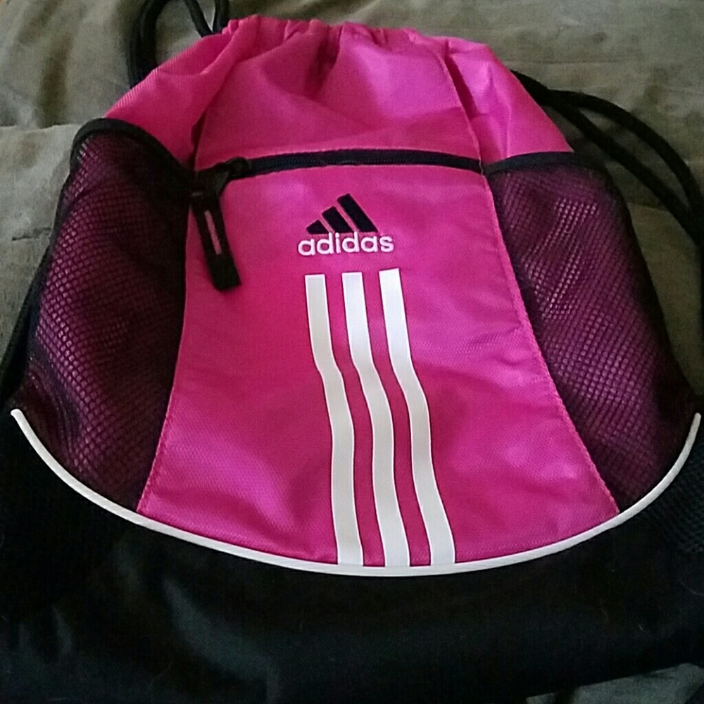 Adidas drawstring backpack