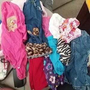 Lot girls 6mth clothes