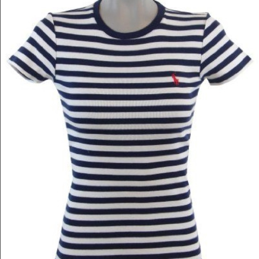 Polo Ralph Lauren Sport XS crew neck ribbed tshirt