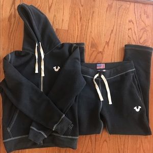True Religion jogging suit