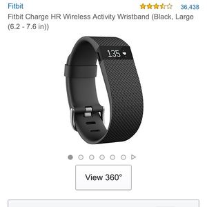 Fitbit HR Black Large
