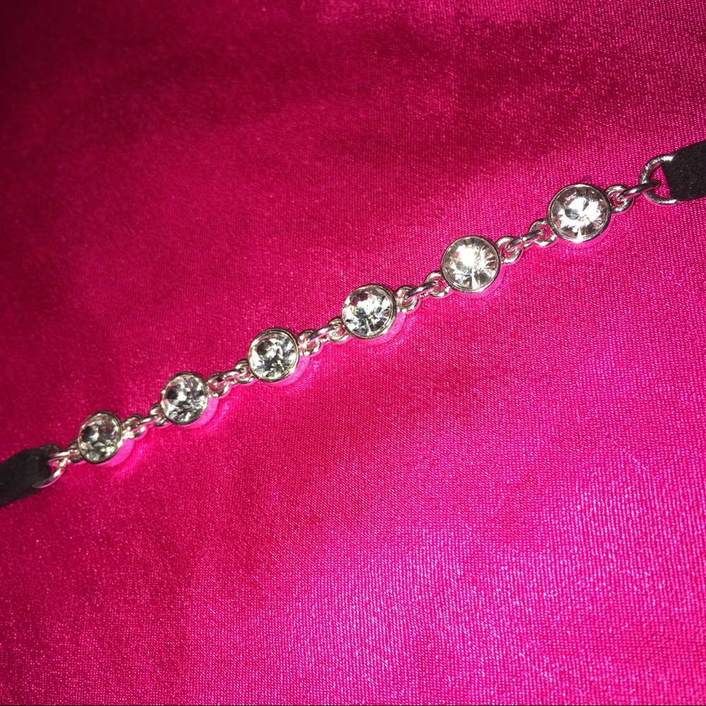 Juicy Couture Bling choker with black velvet