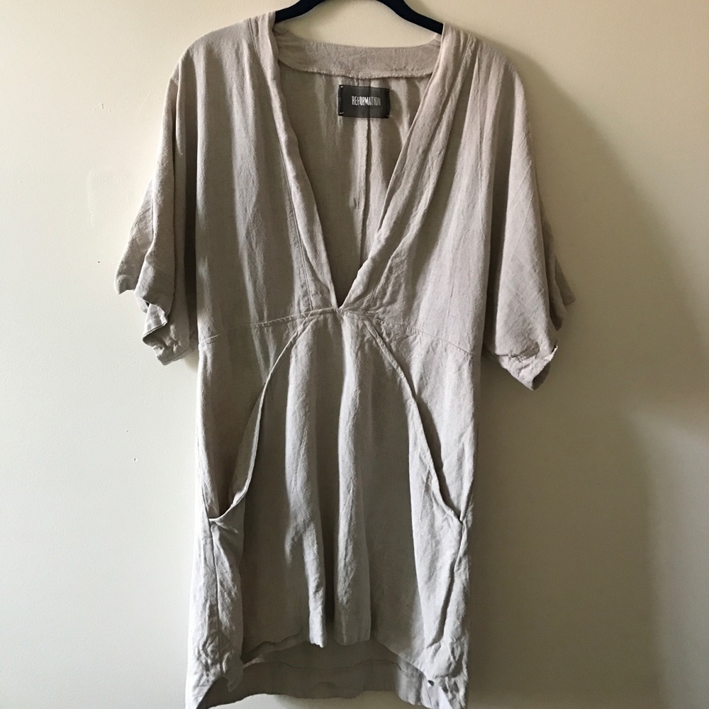 LINEN summer Dress