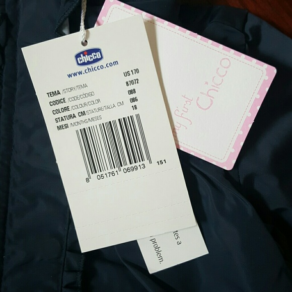Girls Chicco Raincoat - Picture 2 of 5