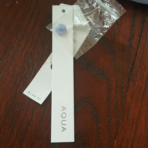 Aqua Lace Illusion Mini Dress - Picture 8 of 8