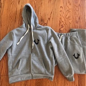 True Religion jogging suit