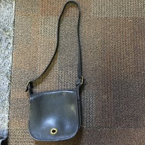 vintage leather coach bag