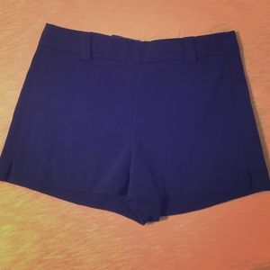 Blue dressy shorts