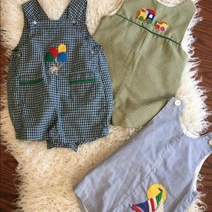 Bundle of 3 toddler boys rompers