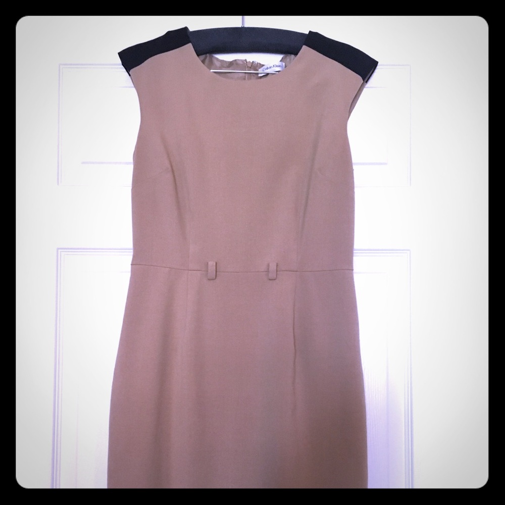 Calvin Klein brown dress