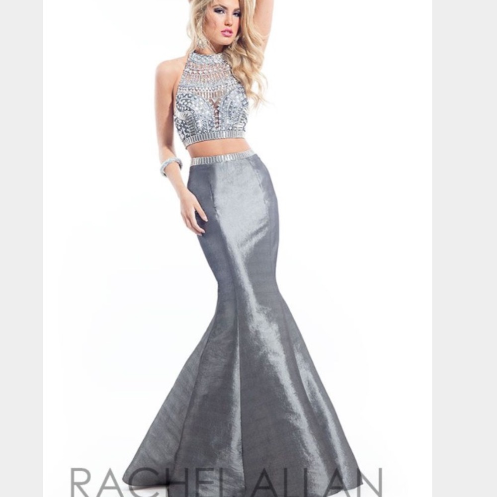 Rachel Allan Two Piece Prom Dress