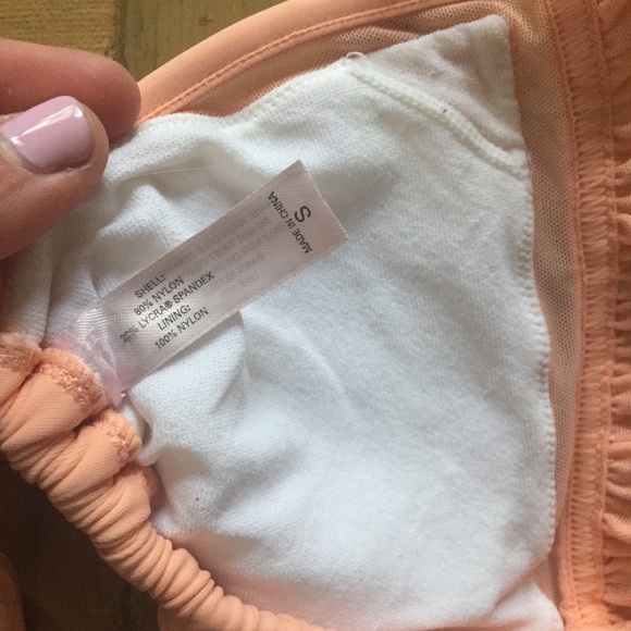 VS VICTORIA'S SECRET RUFFLE STRING BIKINI TOP S - Picture 6 of 9