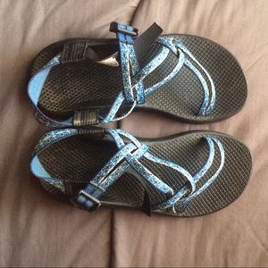 Blue Chacos Size 7