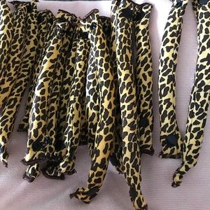 24pk of Leopard Print Hair Rollers