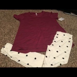 LulaRoe NWT- classic and OS legging