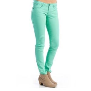 H&M mint skinny jeans