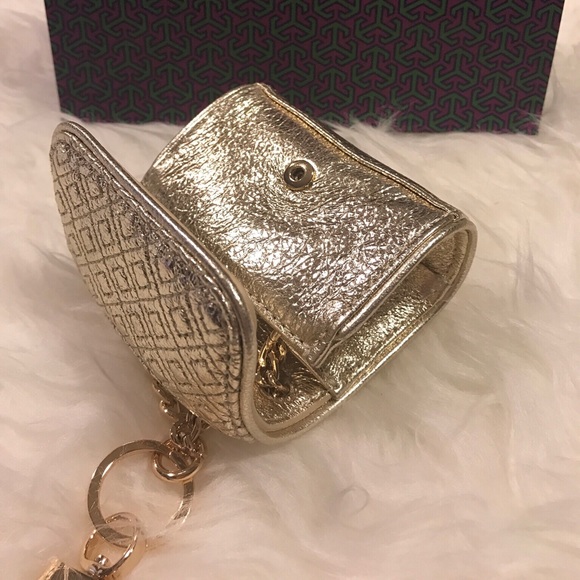 Tory Burch Metallic Key Fob - Picture 5 of 6