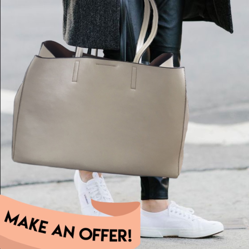 BR Larkin Cream Leather Bag