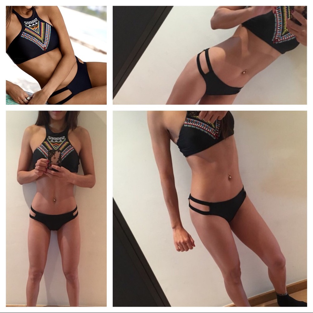 ✨LastOne✨Tribal Cheeky Racerback Bikini Set - Picture 4 of 7