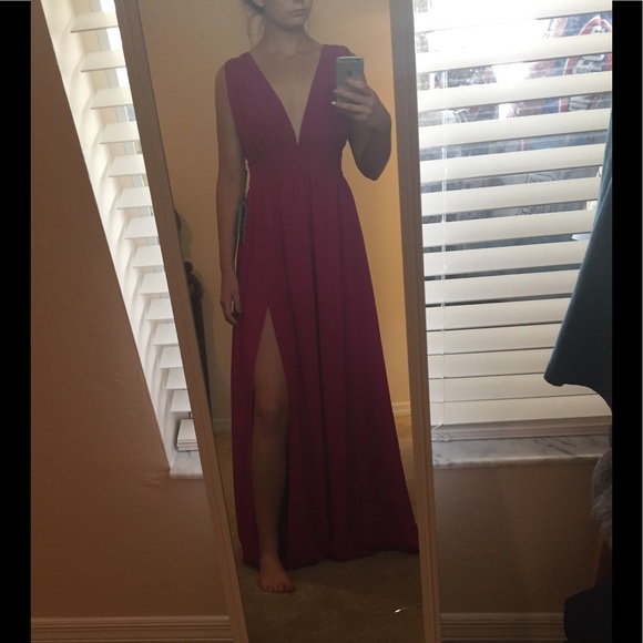 ruffle ball gown