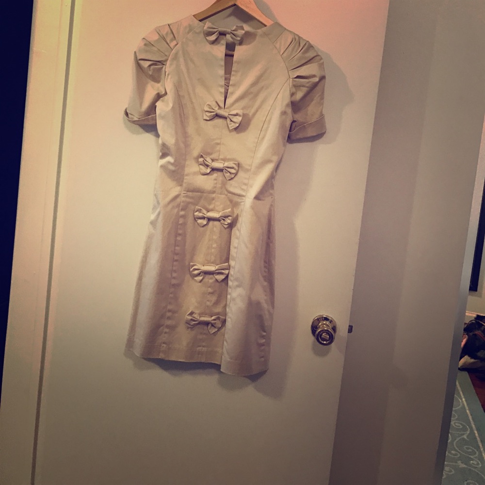 Adorable Bow Back Dress