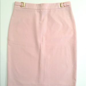 Pastel Pink Pencil Skirt
