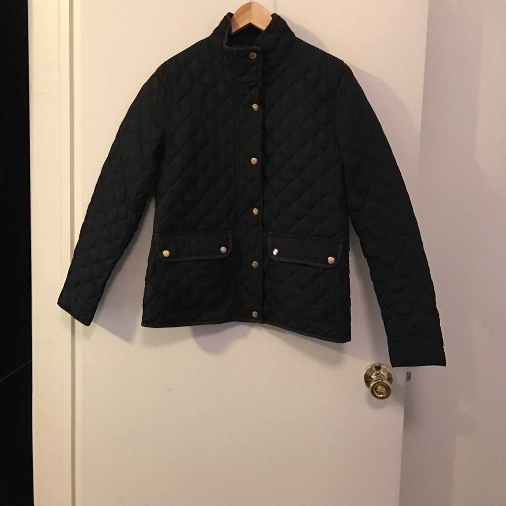 Quilted Black Jacket