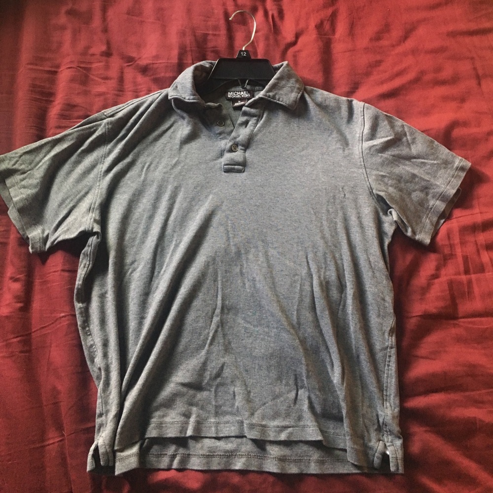 Gray Michael Kors polo