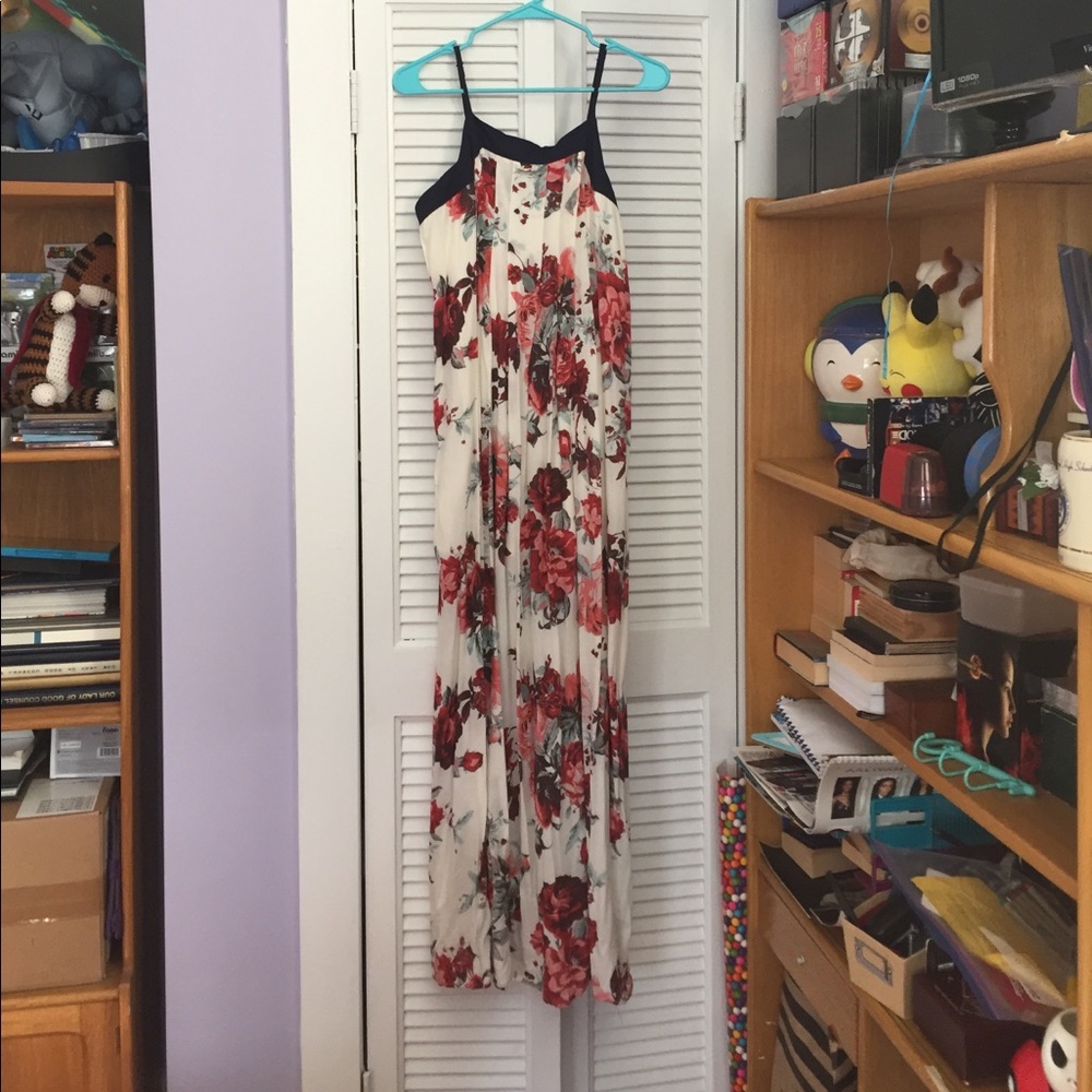 Xhilaration floral maxi dress