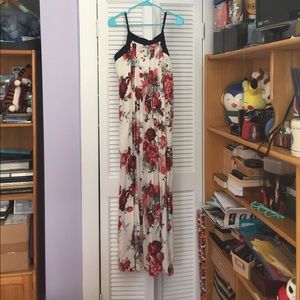 Xhilaration floral maxi dress