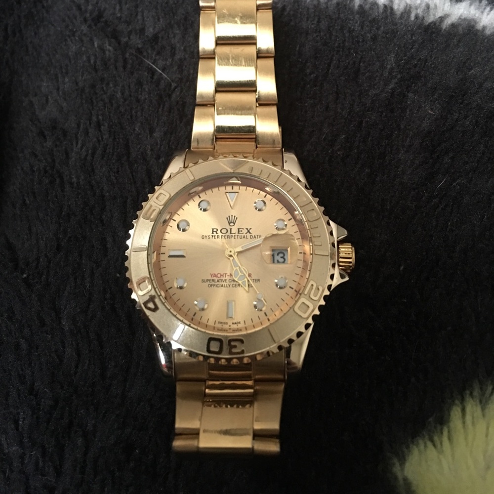 Gold watch