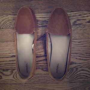 Suede loafers