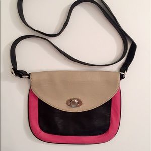 Color-Block Cross-body Purse