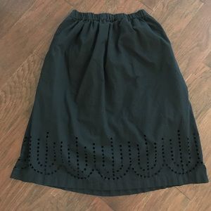 Gap black skirt