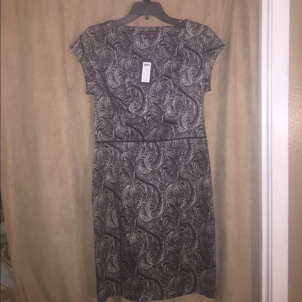 Black & White Marchesa Voyage Dress
