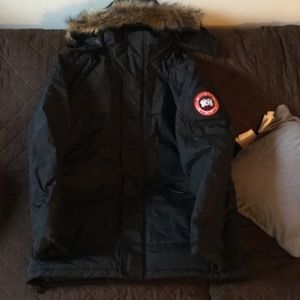 Black Canada Goose Parka
