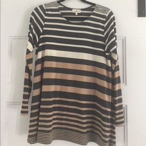 Anthropologie striped tunic!