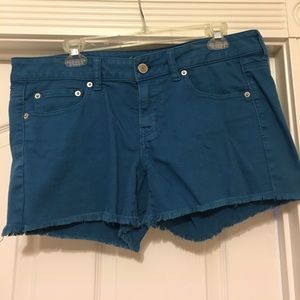 Teal Shorts
