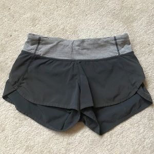 Lululemon speed shorts