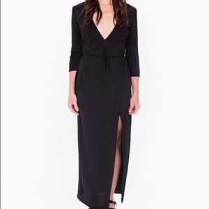 American apparel wrap dress