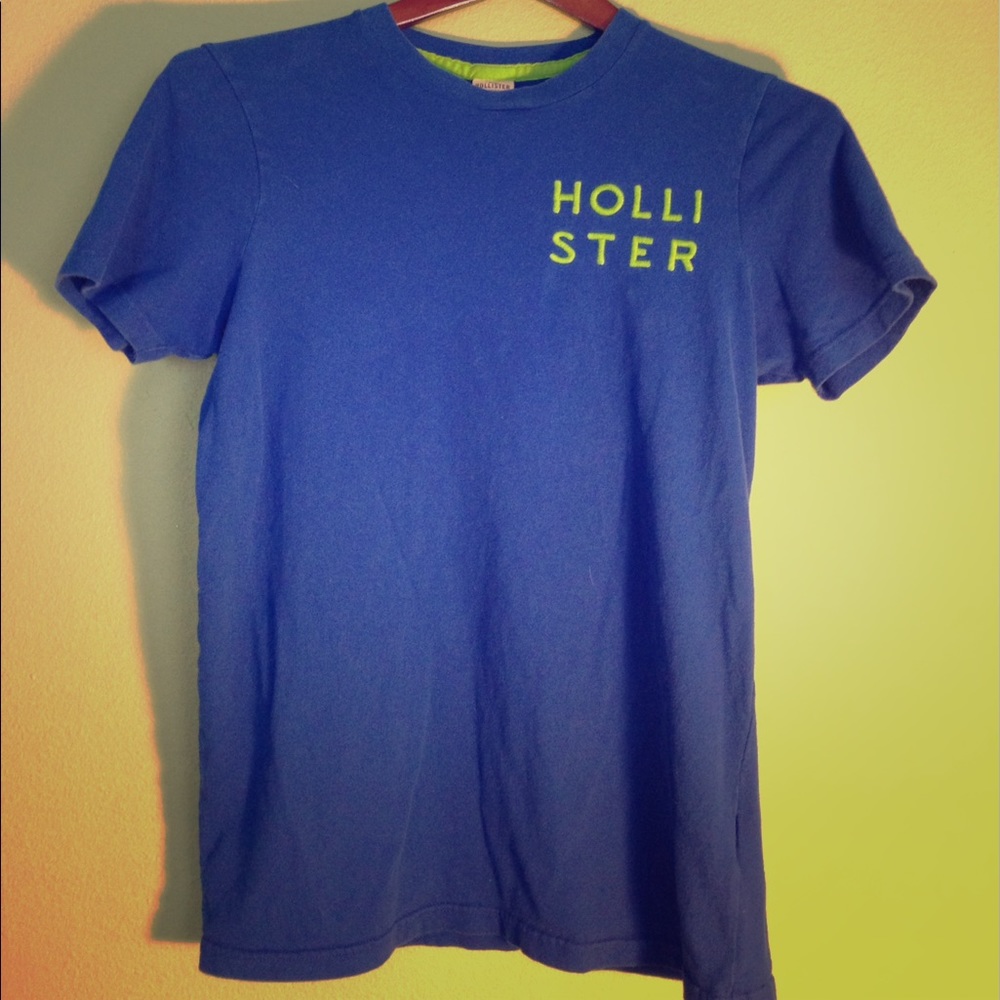 Men's Hollister blue t-shirt size M