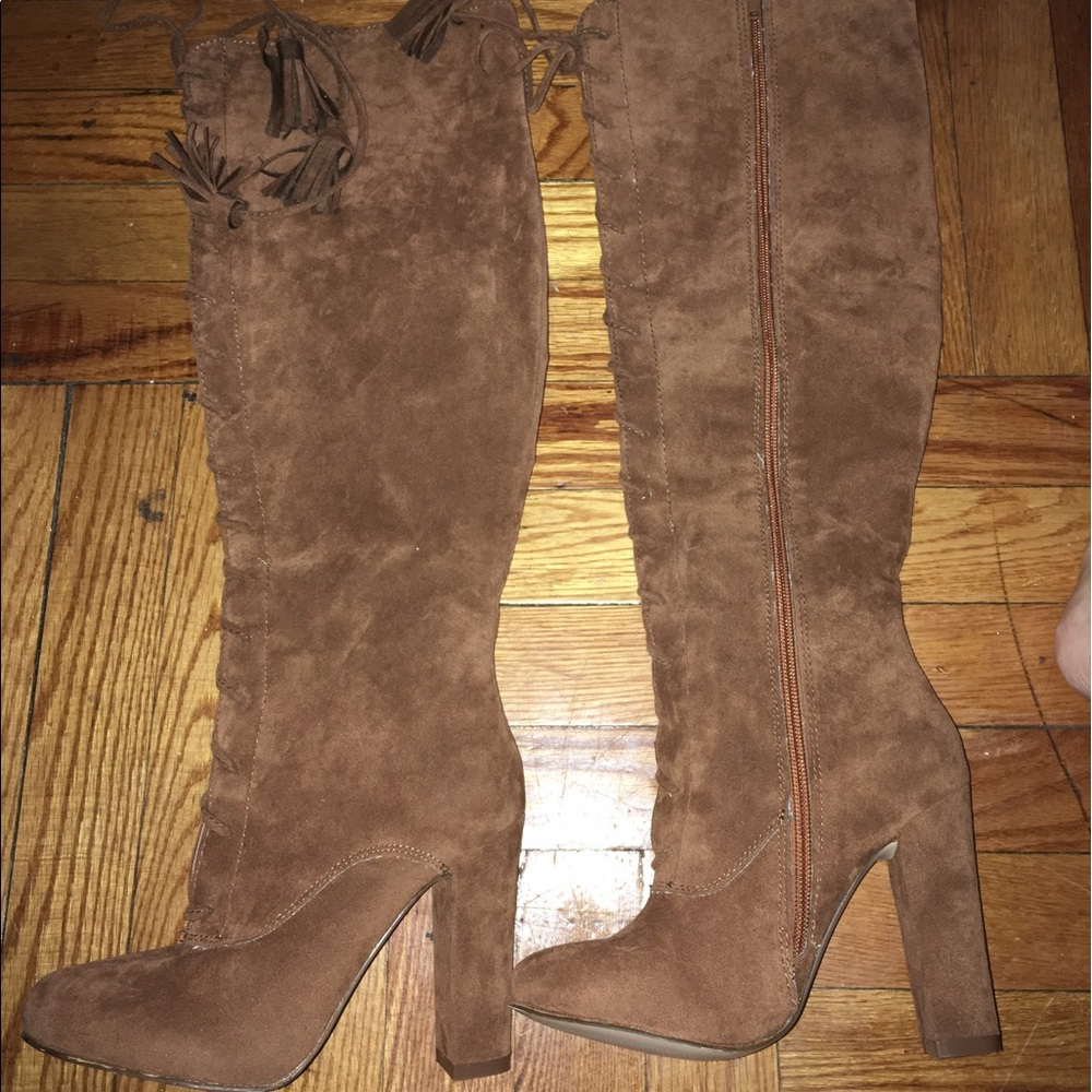 Knee High Brown Boots