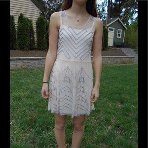 Free people sheer slip dress