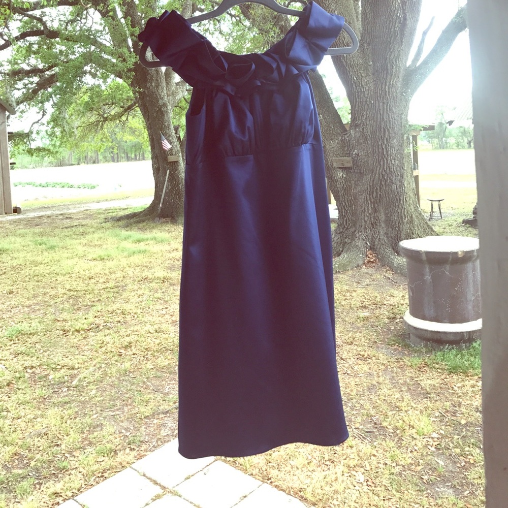Like new, The Limited navy blue cocktail dress