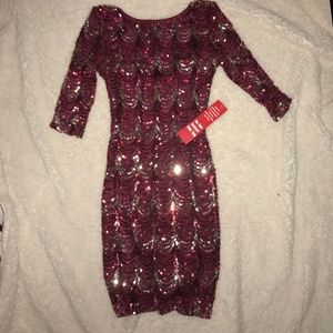 🐥Sequence fitted dress