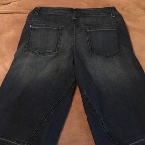 Denim shorts size 9.  Fuller relaxed style.