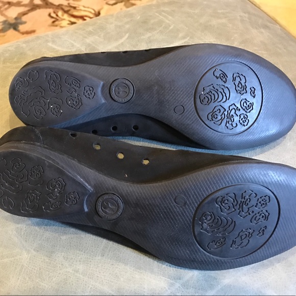 Black suede flats - Picture 2 of 4